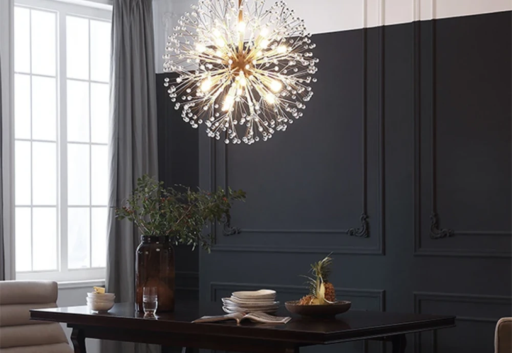 dining room crystal chandelier