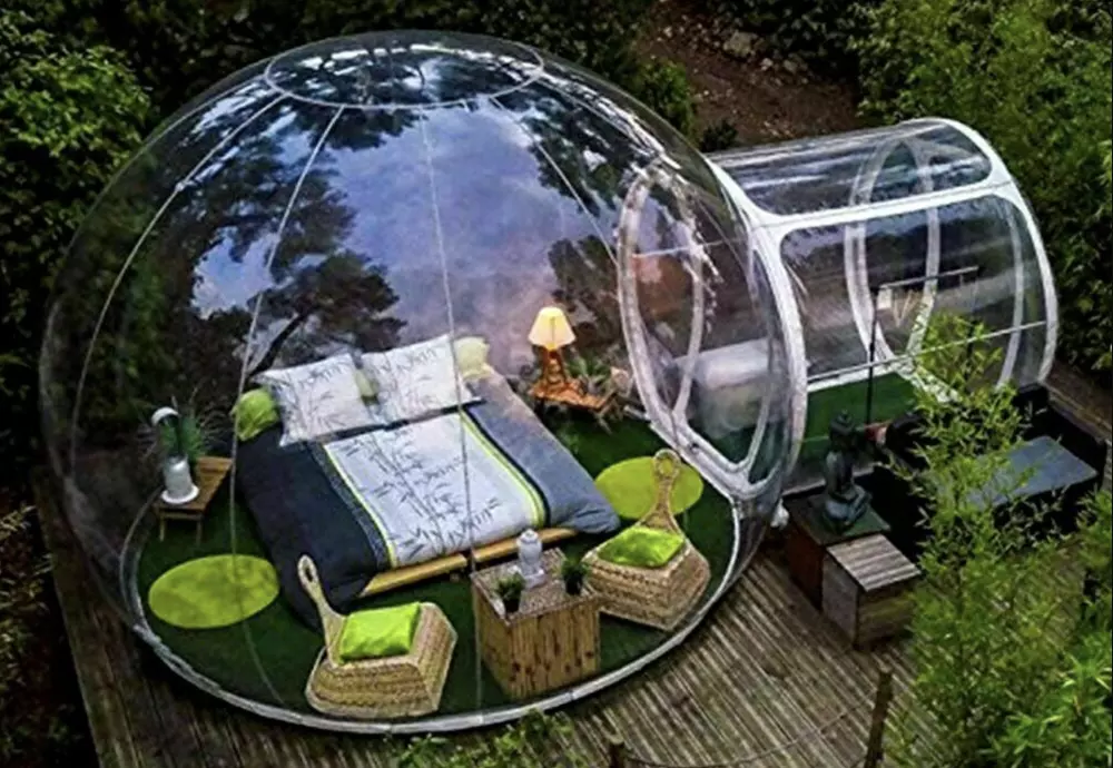 bubble tent hotels